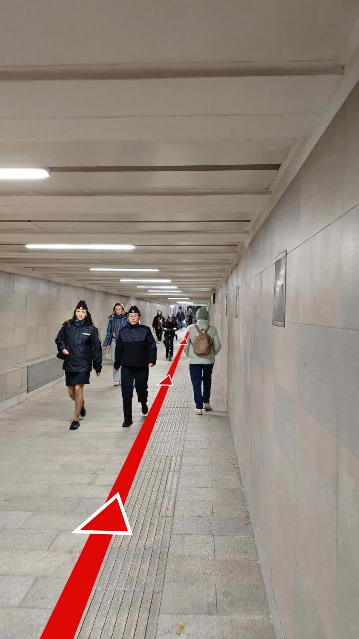 Дорога от метро Войковская, шаг 4